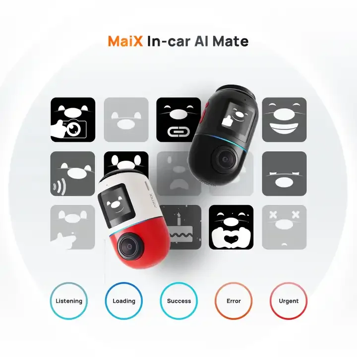 Видеорегистратор 70mai Omni X200 360 полный обзор Встроенный GPS ADAS Автомобильный видеорегистратор камера 24H парковочный монитор eMMC хранение AI