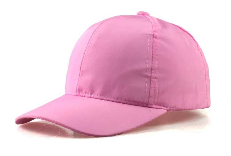 6 panels summer Quick-drying sports cap thin waterproof Korean version cap hat running Breathable baseball hat Manufacturer