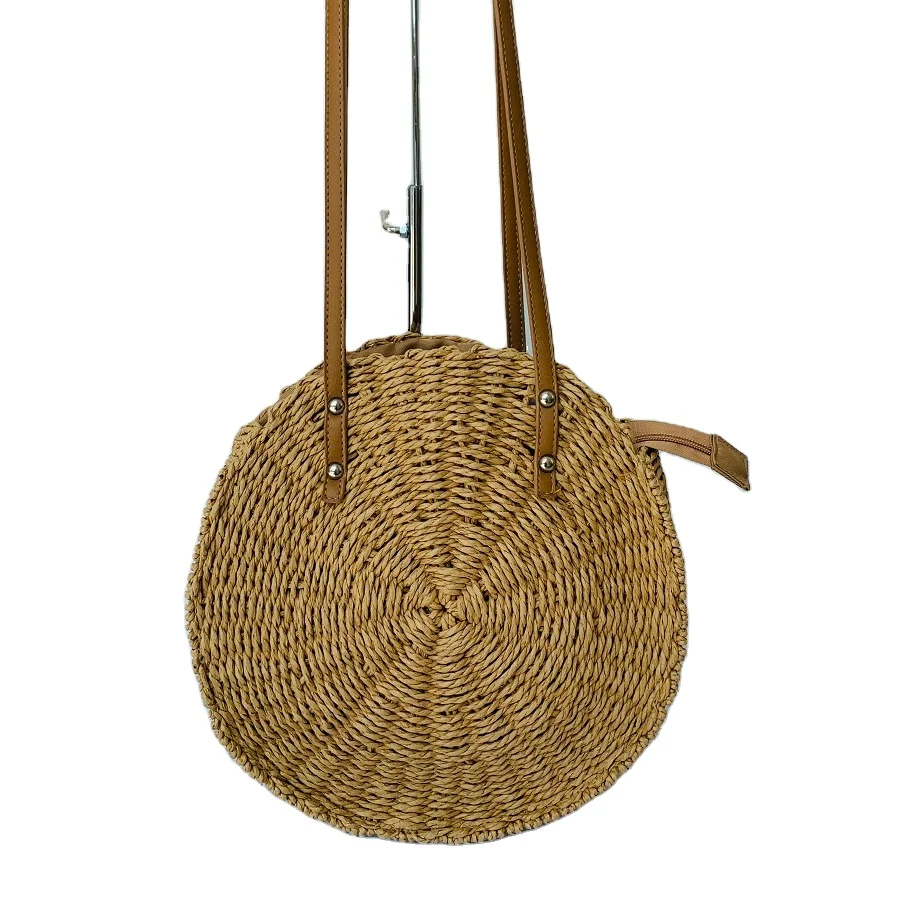 2020 New Fashion Beach Hot Woven Handmade Bag paper material series bag