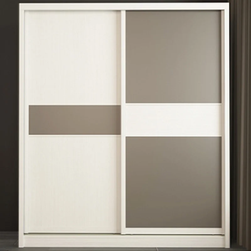 Custom Wardrobe with dresser and locker plus top cabinet Multifunctional  Sliding Door Wardrobe Home Bedroom Furniture