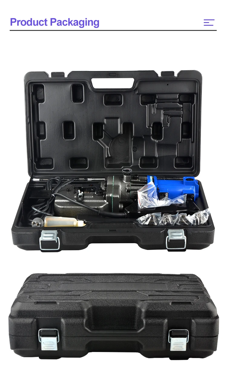 MHP-20 hydraulic hole puncher knock out puncher Electric hydraulic punching tools for channel steel