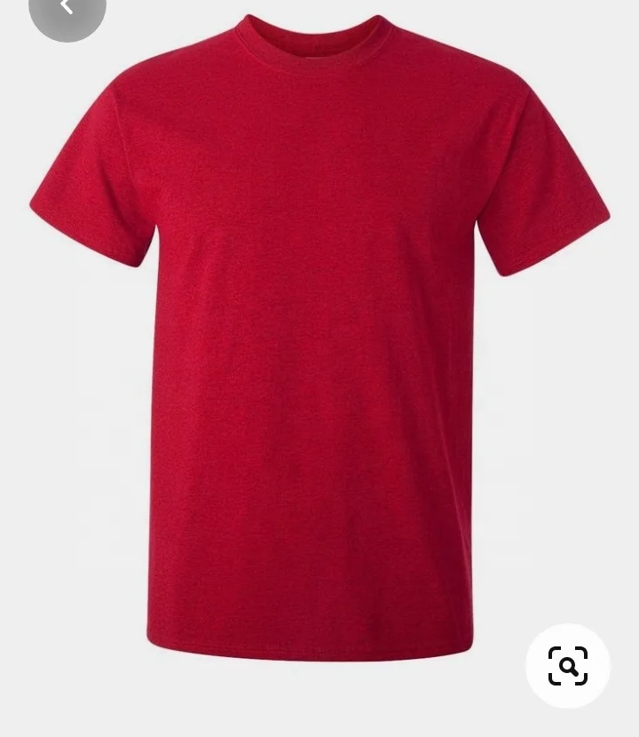 Высококачественная винтажная Простая мужская футболка большого размера из 100% хлопка оптом