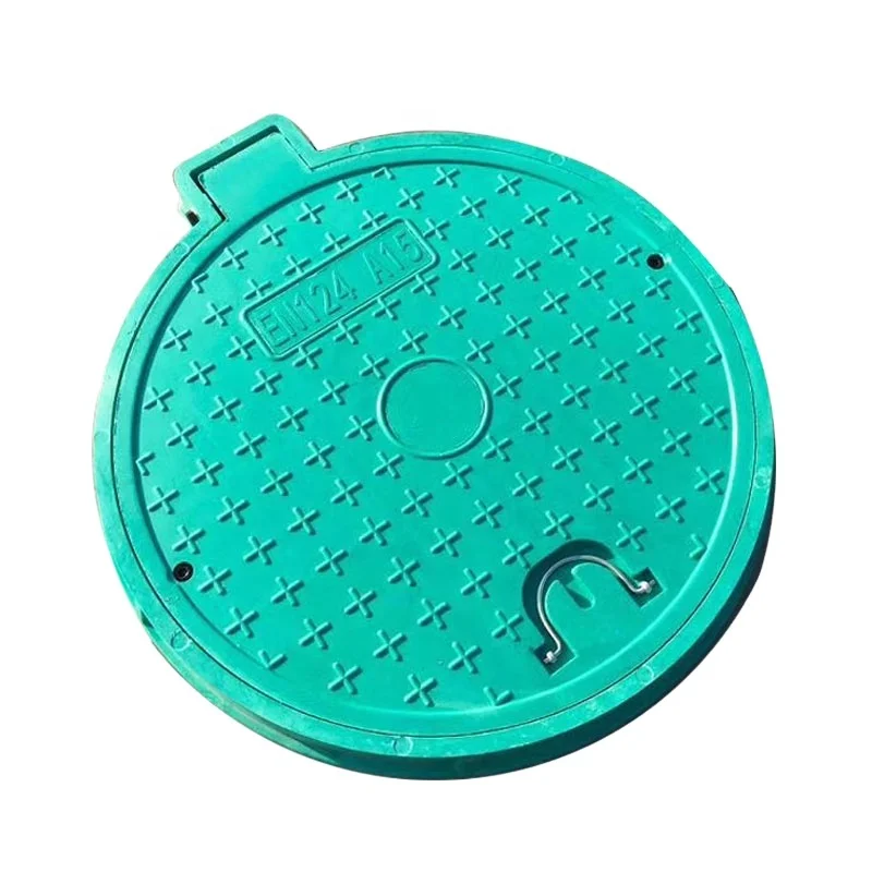 High quality frp manhole cover with frame composite  SMC/BMC manhole cover for road
