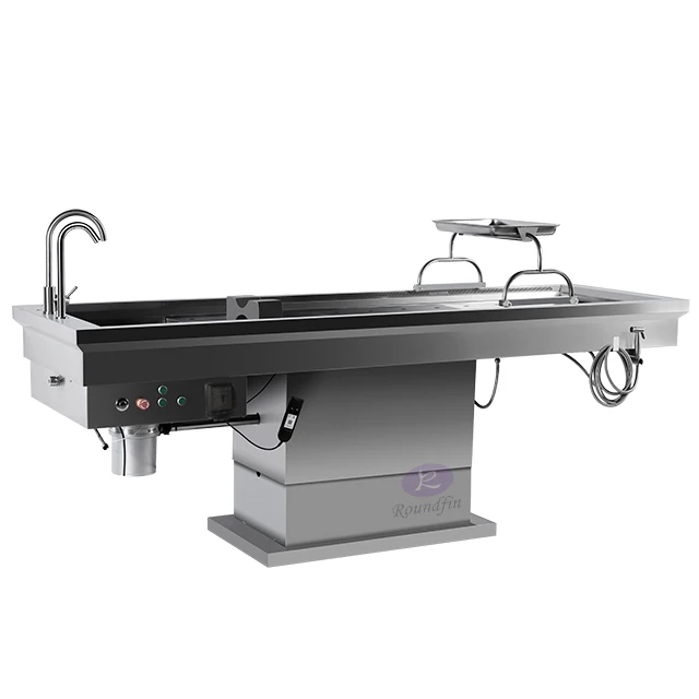 Fixed Height Stainless Steel Autopsy Table RD-A-03 Dissecting Table for Hospital