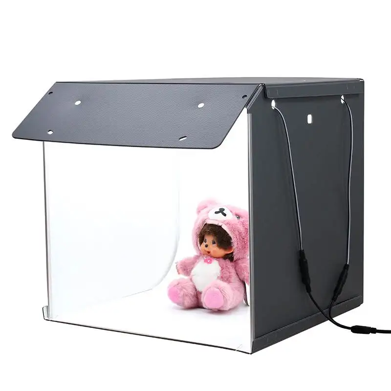Best sale 5500K led light box photo studio F30 30cm mini led photography light box
