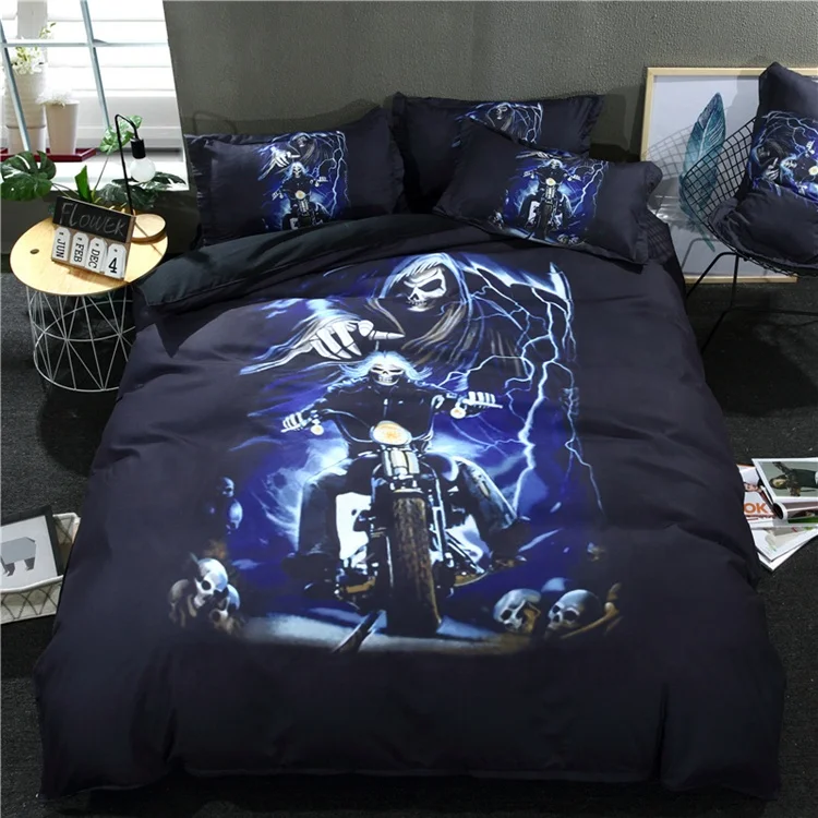 Home textile elegant bedding set luxury cotton 3d duvet cover set