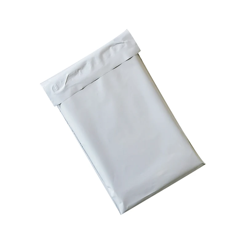 Custom eco friendly poly white pink purple mail shipping envelope poly mailers courier mailing packaging bags