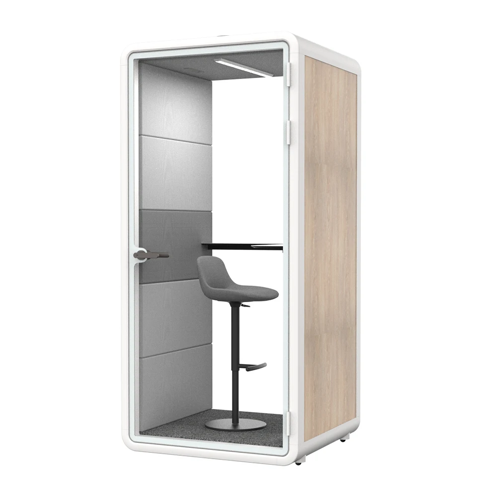 Sound insulation Office Phone Call Booth Acoustic Studio Meeting Pod Telephone Booth