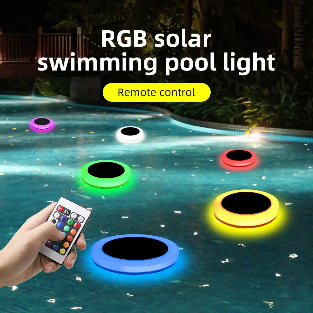  Ip68 плавательного Бассеина СИД света DC Rgb бассейна пляжные украшения подводного плавания плавающий бассейн светодиодный