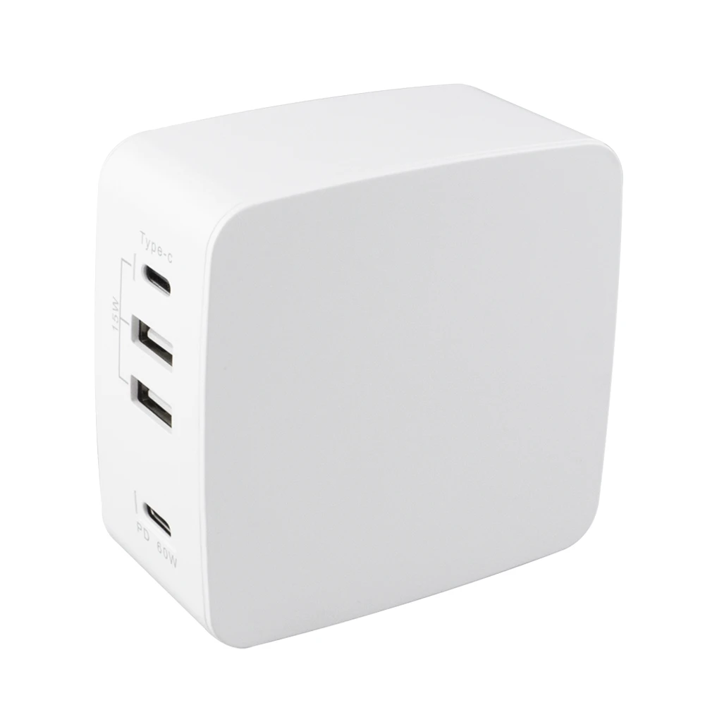  4 порта USB c PD 65W быстрое зарядное устройство type-c QC3.0 настольное для мобильного телефона ноутбук адаптер высокой скорости быстрой