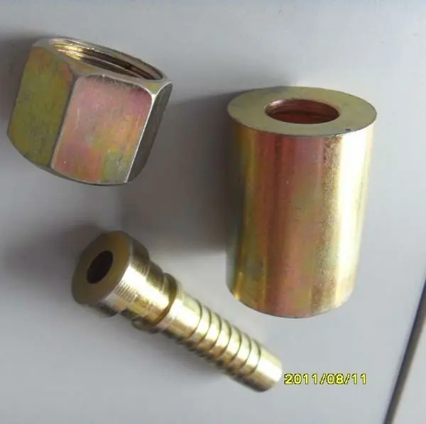 80 pcs quick connect reusable BSP/ORFS/NPT/SAE/JIC lpg gas/air/gas brake hydraulic hose pipe fittings for car