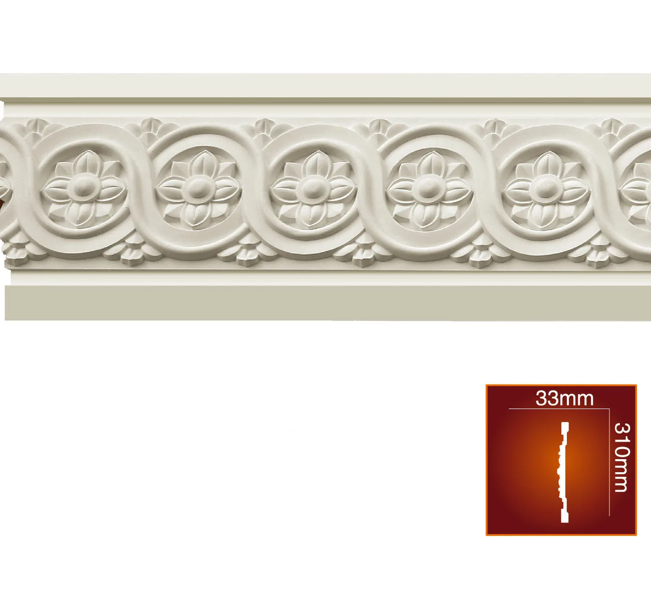 Supplier direct sale PU molding ceiling trim strip modern fashion style high quality polyurethane cornice
