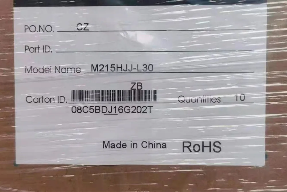  Бюджетный Классовая оригинальная M215HJJ-L30 C5 21 5 Дюймов цифровой преобразователь ЖК-дисплея с доступны индивидуальные CTP RTP гарантия 1 год
