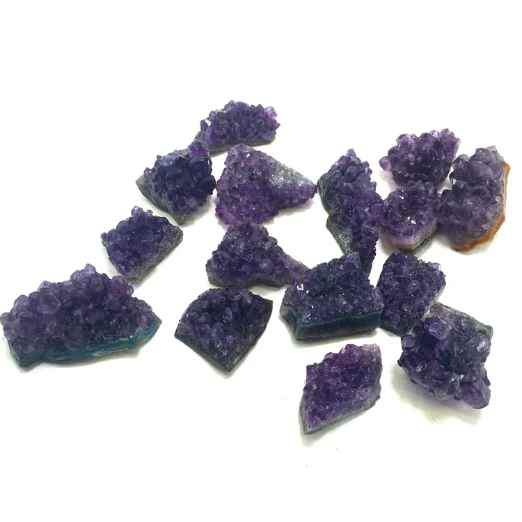 HY Cheap Factory Price 50g amethyst cluster healing crystals set