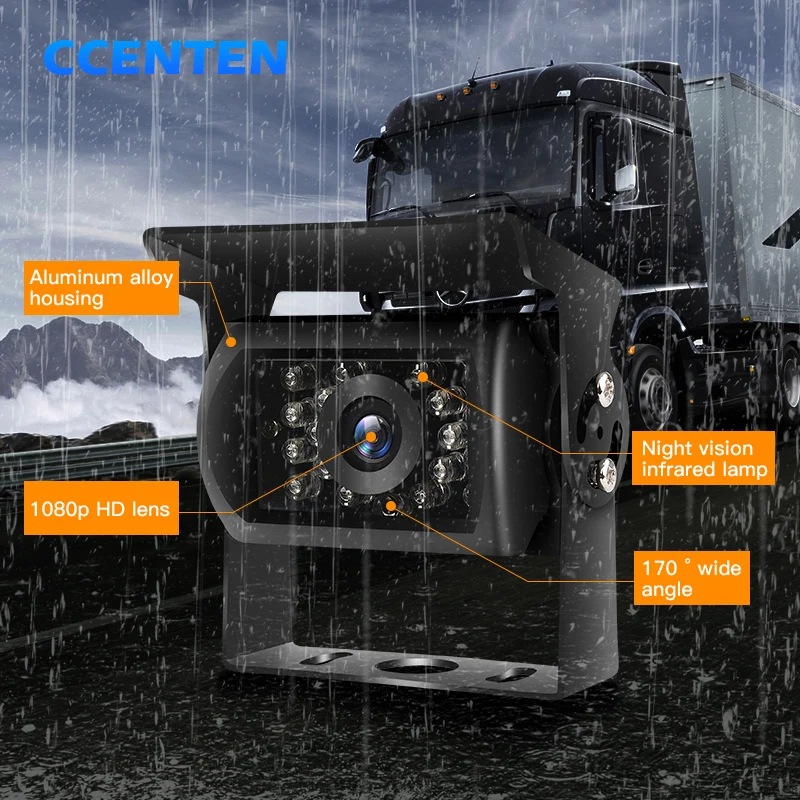 CCT Fleet Management Gps 4g Sd Mobile Dvr Truck Bus Vehicle Cctv Camera System