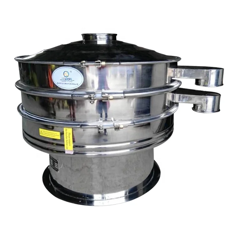 Double layer sifting machine Three-D Vibrating screen circle vibro separate machine