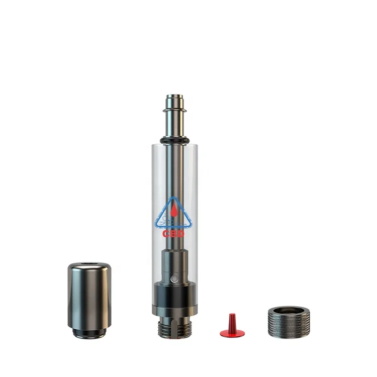 
Health Care Supplies 1Ml Glass Cbd Oil Vape Cartridge 