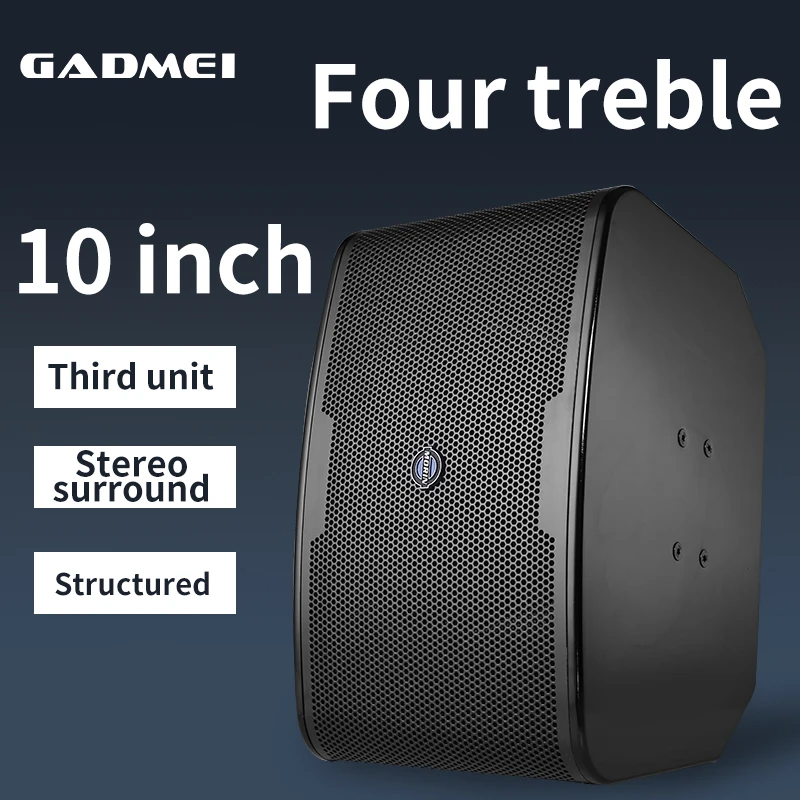 Indoor 10 inch dj party  speaker 1000w karaoke speaker home theater passive speaker professional audio