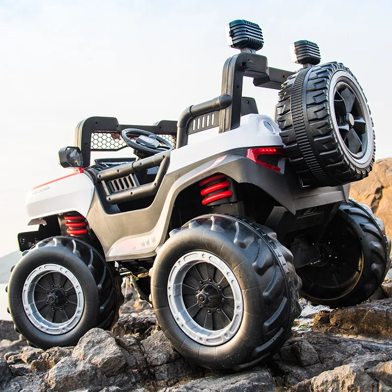 RHS-CAR119 24 В автомобиль для детей 4x4 Электрический 2-местный Багги резиновые колеса оптом мощность UTV Clash 10 лет взрослые вольт пластик