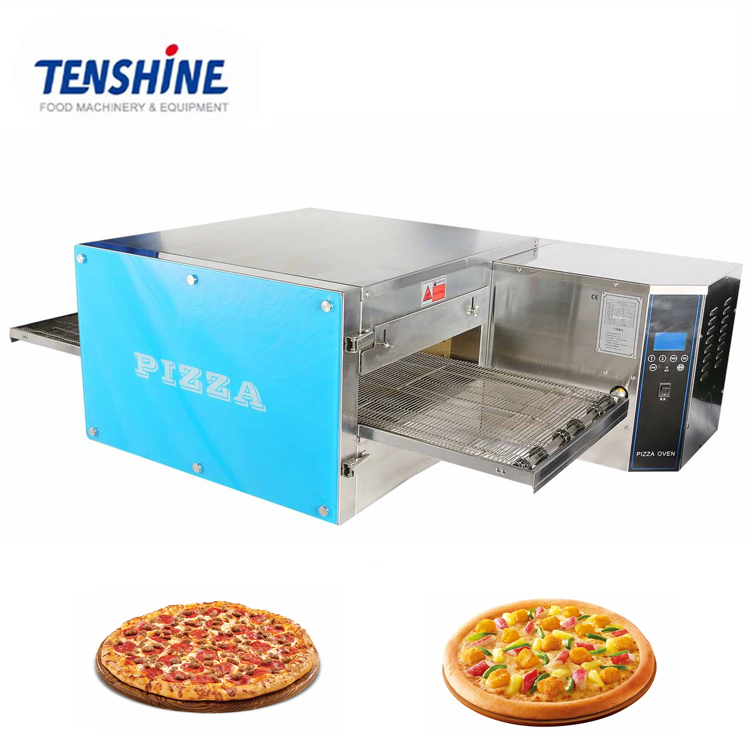 
High quality pizza oven conveyor belt factory bakery equipment pizza oven conveyor chain pizza oven 