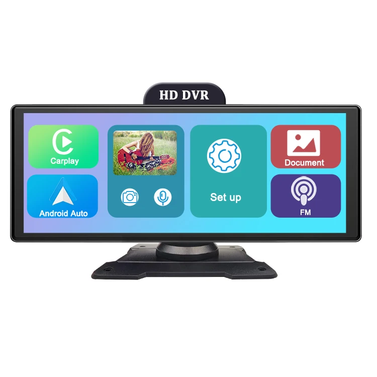 Carplay 4K 1080P умный экран 10 26 дюйма зеркало заднего вида видеорегистратор DVR