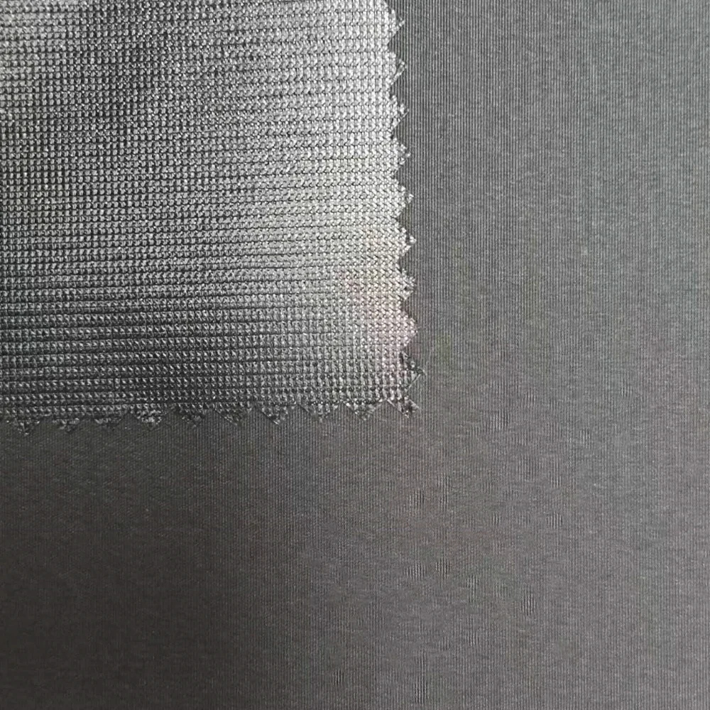 100% Polyester Matte Micro Fiber Bonding Fabric with Waterproof TPU Knitted Jersey Style