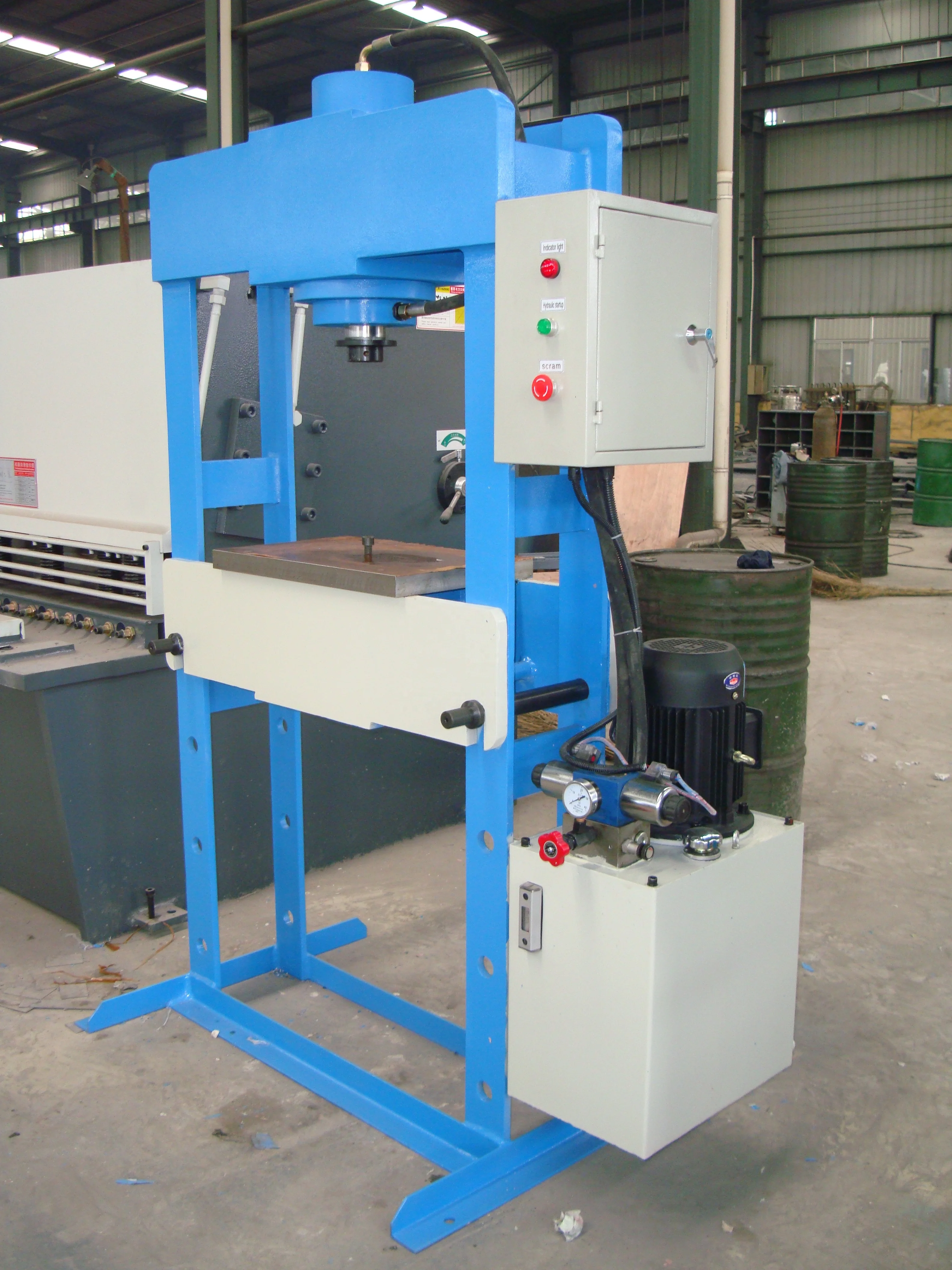 mini homemade electric  gantry hydraulic press