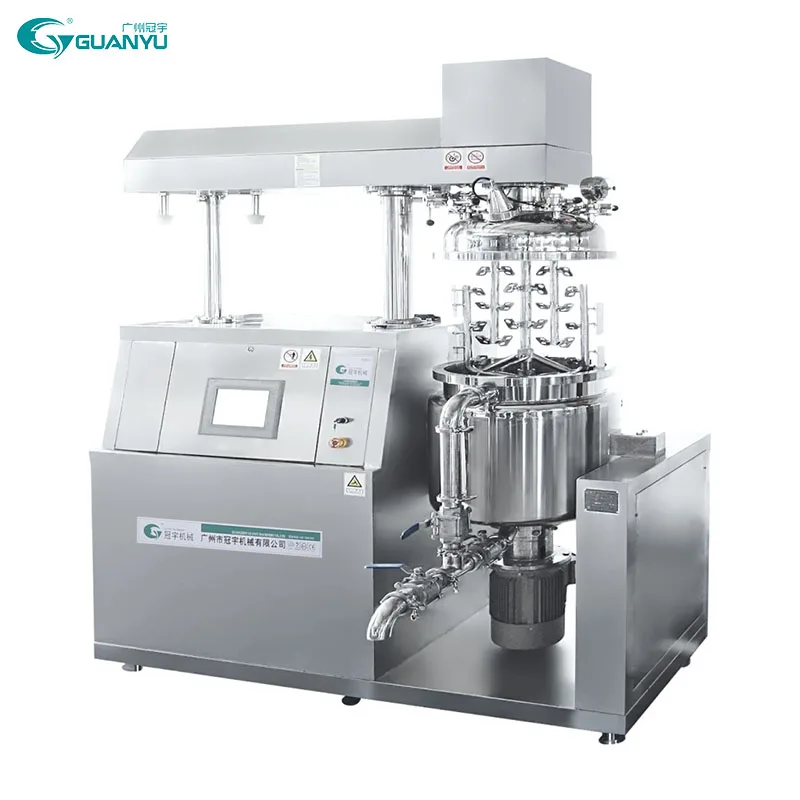 Автоматический крем мазь солнцезащитный крем Вакуумный гомогенизирующий эмульгатор миксер машина
