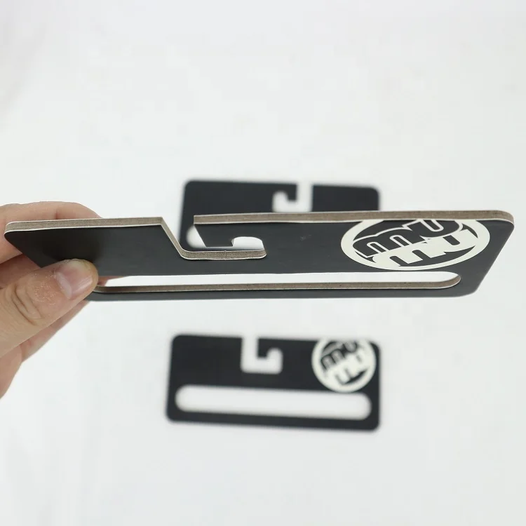 Custom display hook recycled paper cardboard scarf hanger with logo printing