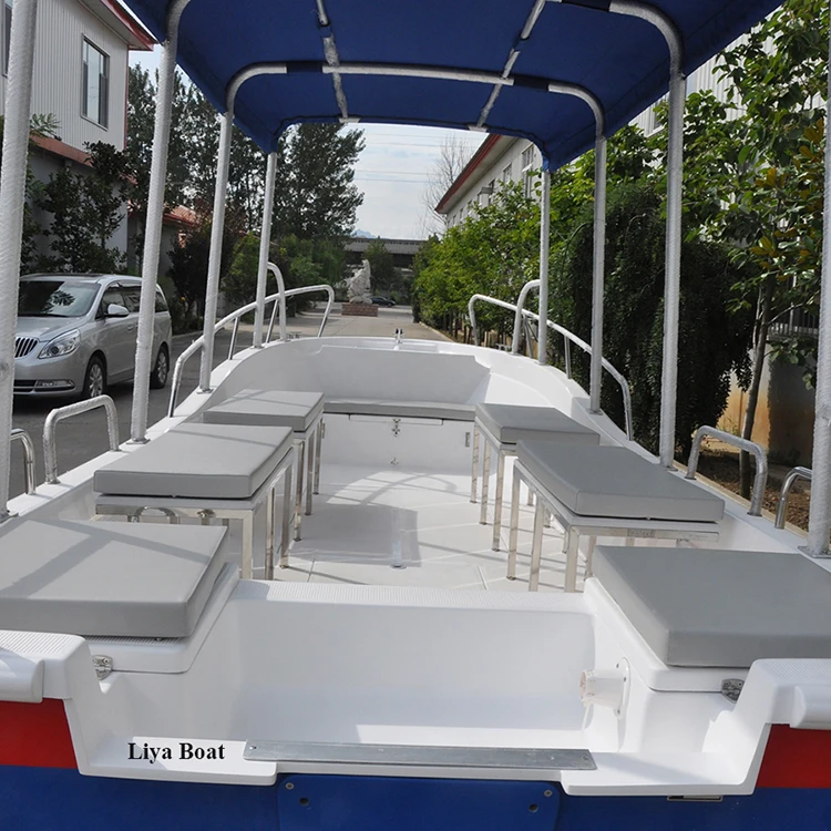 China boats &ships 19feet transport boat passenger with outboard engine for sale