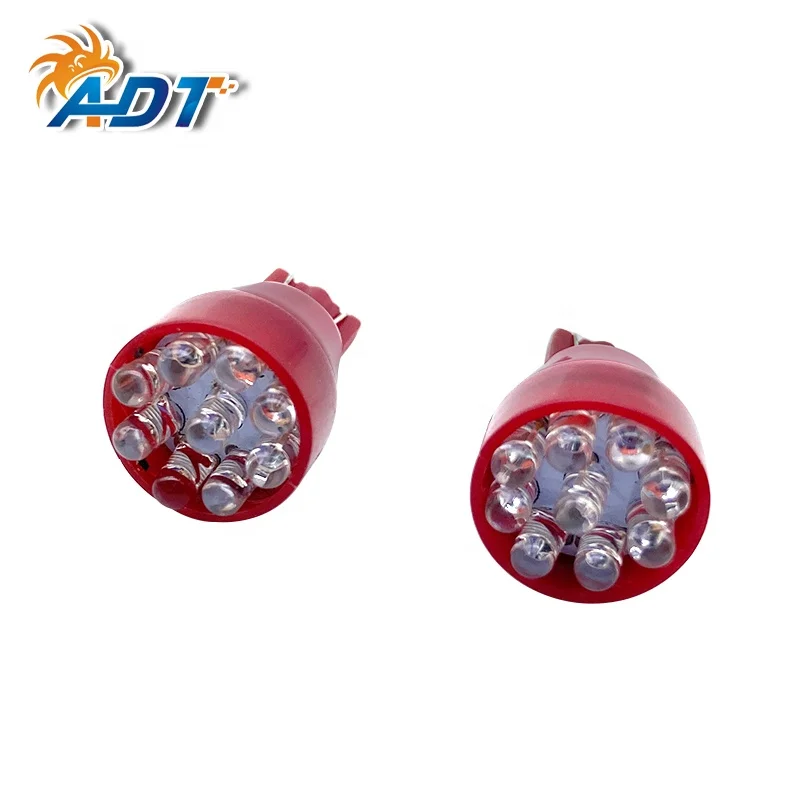 Ett AC DC 12 В T15 921 lager Клин 9 * светодиодный мигающий пинбол светодиодные фонари для игрового автомата в