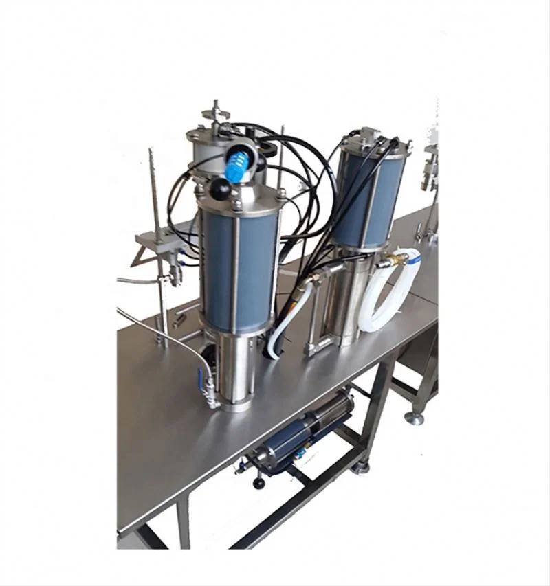 QGB-900C Semi-automatic Aerosol can Filling Machine ,aerosol machine/aerosol cans filling
