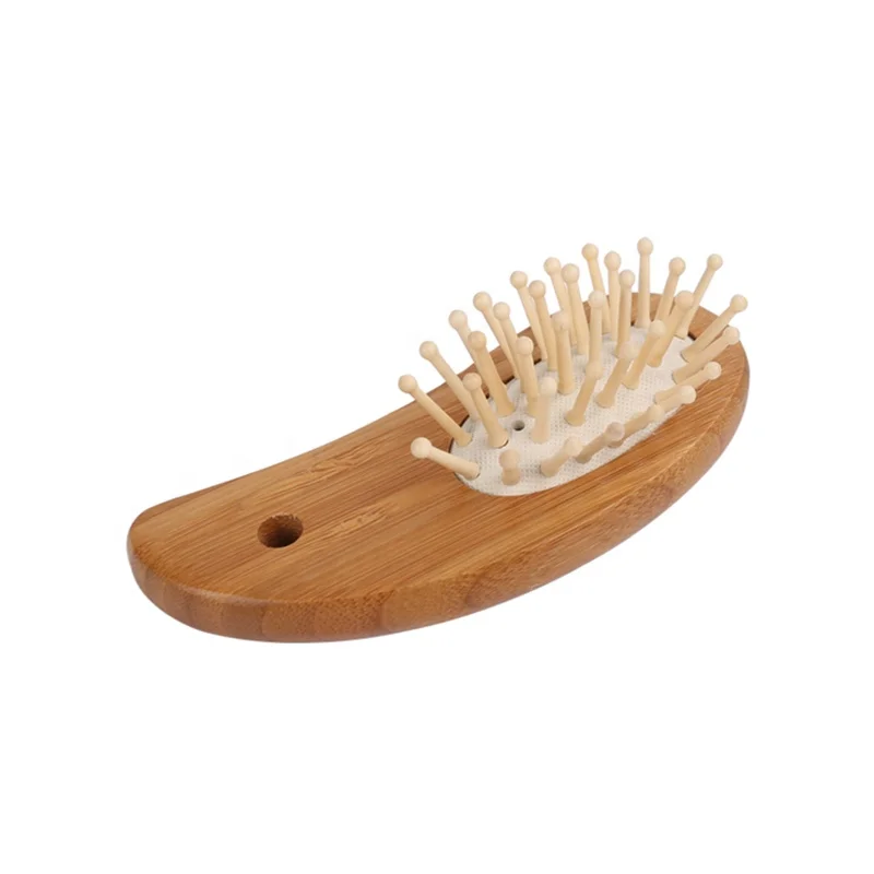 Exquisite Eco-Friendly  bamboo wood comb Hair Brush for baby and children