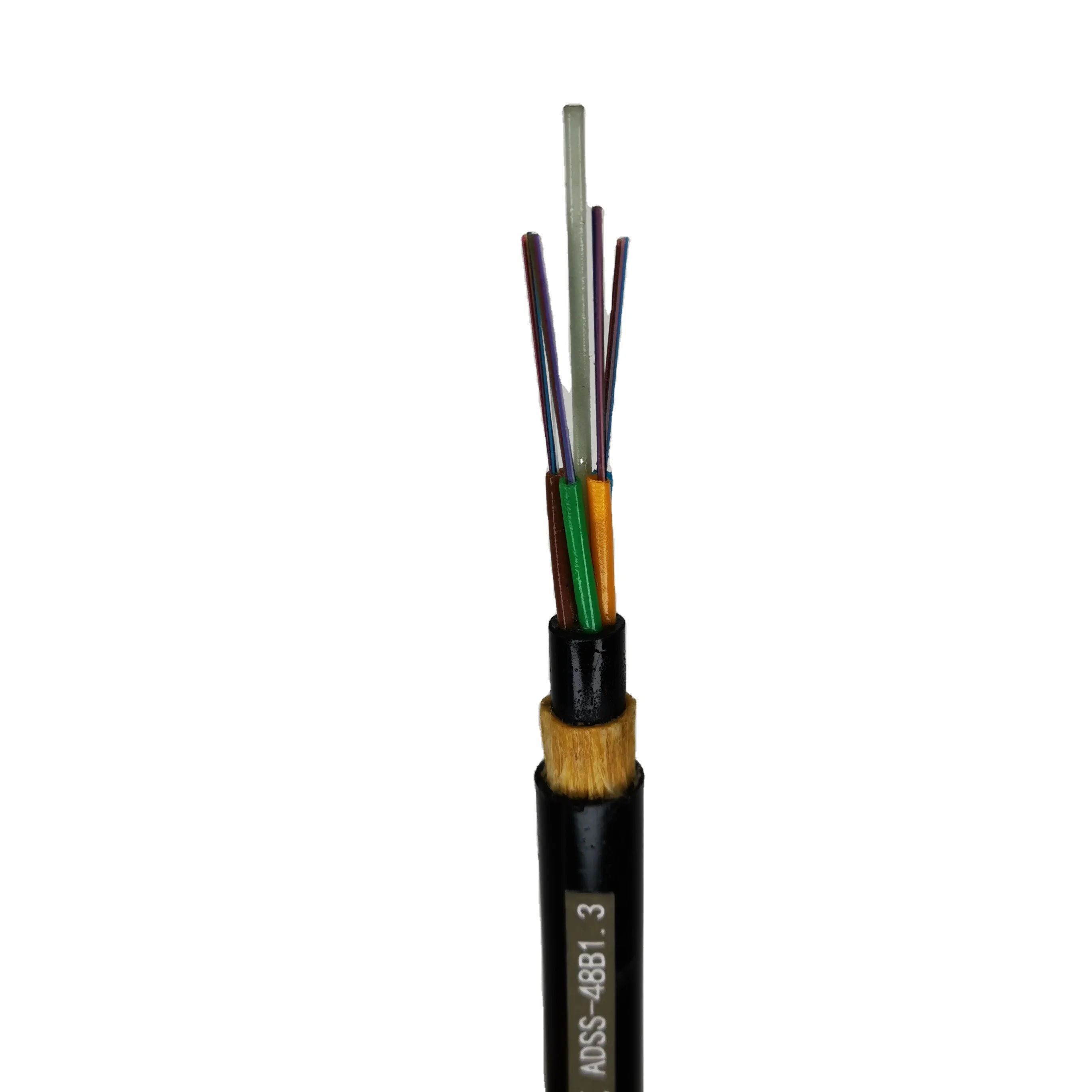 Factory Price 24 Core ADSS Optical Fiber Cable G652d Outdoor Communication Cable for FTTX Network