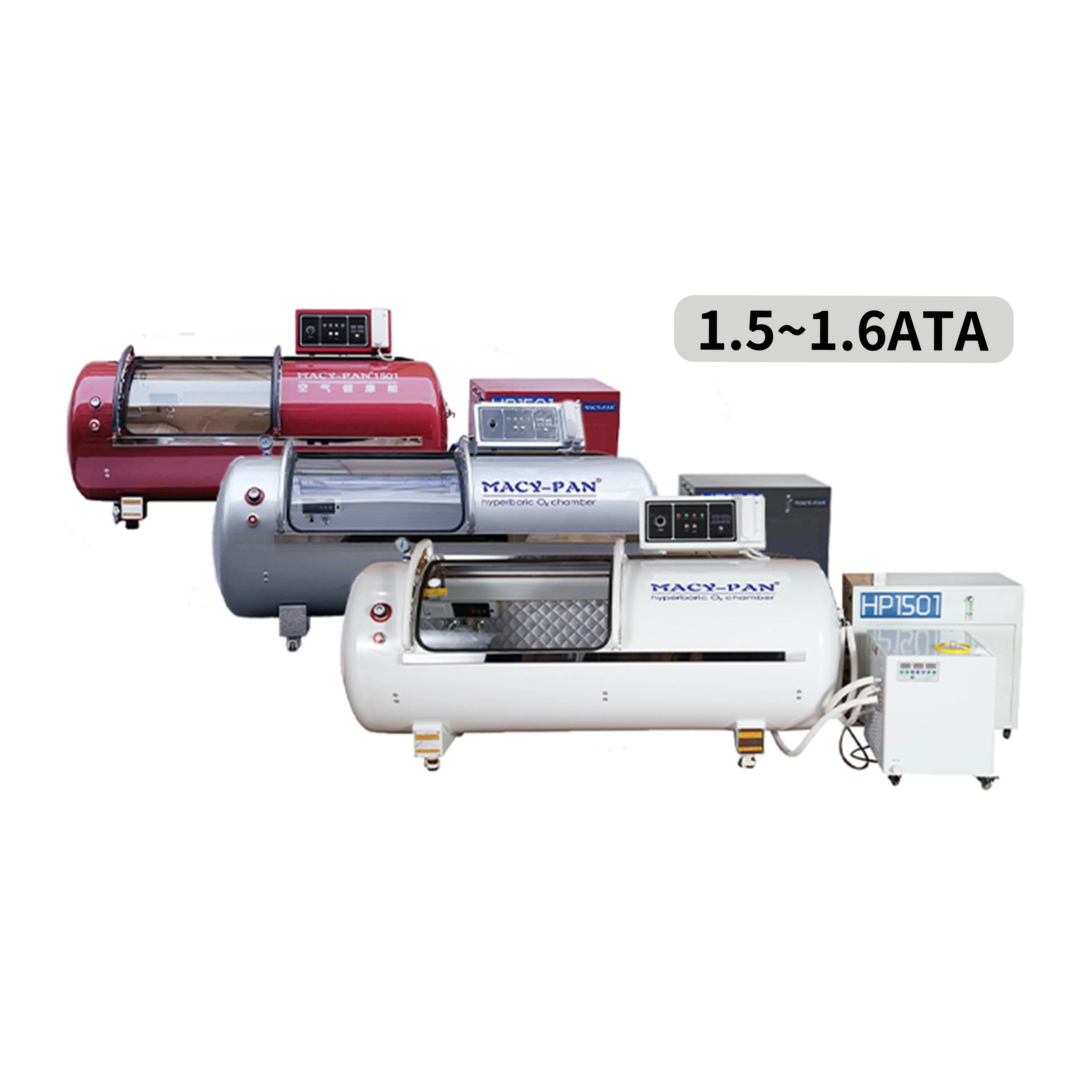 Macy-Pan High Quality 1.5 ATA Hard Type Hyperbaric Chamber Manufacturer Direct Sale Preferential Home Use Price