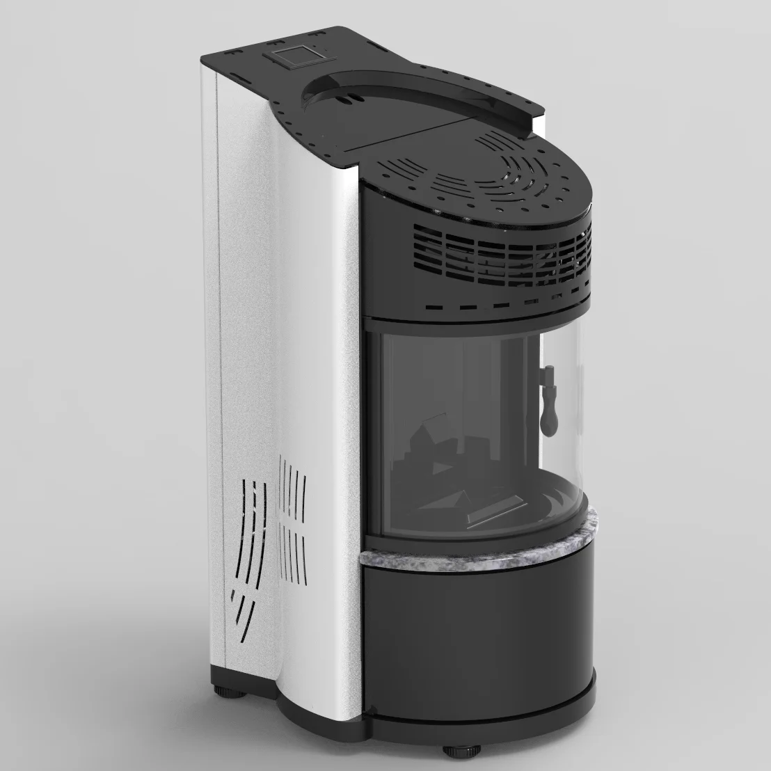 Advanced Environmental High Efficiency Biomass Wood Pellet Burning Stove Fireplace