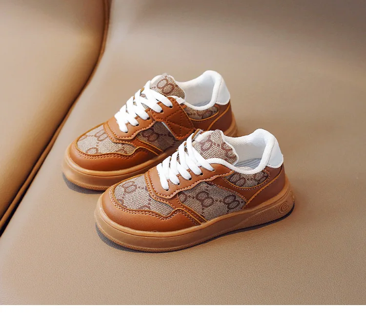 RTS Casual Shoes Spring Autumn New Fashion Soft Boys Sports Shoes Students Lace-up Light Sneakers for Girls Versatile Shoes