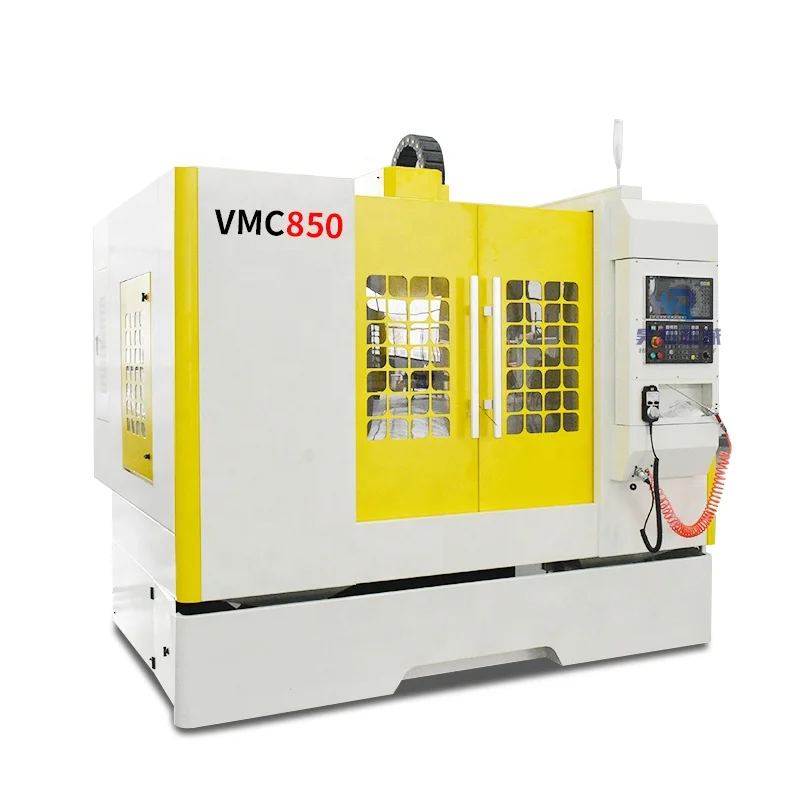 VMC850 Hot Sale Shandong 4 axis Siemens CNC BT40 High Speed Metal VMC CNC Milling Machine Price