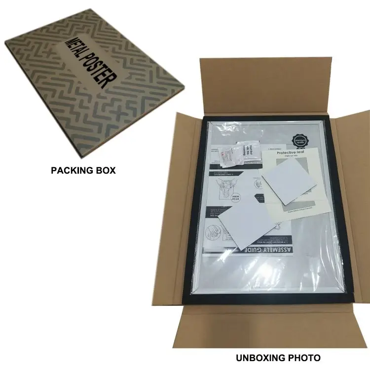 Magnet Hanging System Ayathul kursi Metal Poster Muslim Islamic Arabic Calligraphy Metal Painting Religious Home Wall Art