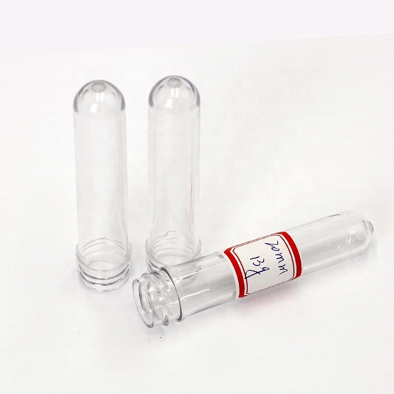 Cosmetic preform 20/410mm manufacture PET preform transparent plastic