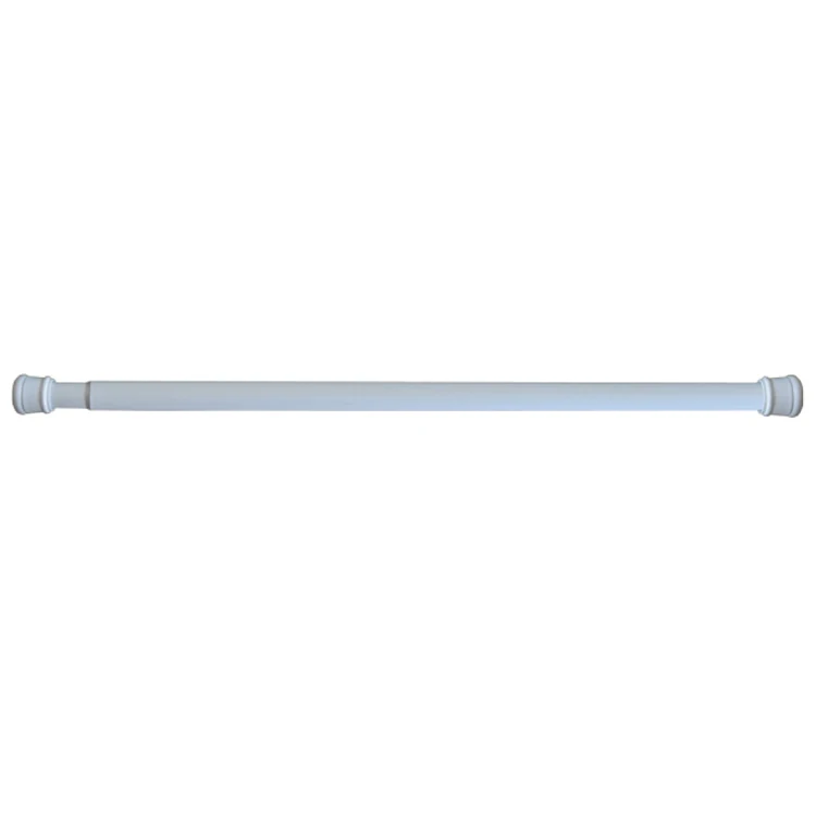 SANIPRO Stainless Steel Clothes Rail 50~260cm Extendable Bathroom Shower Curtain Rod Spring Tension Bathtub Curtain Poles