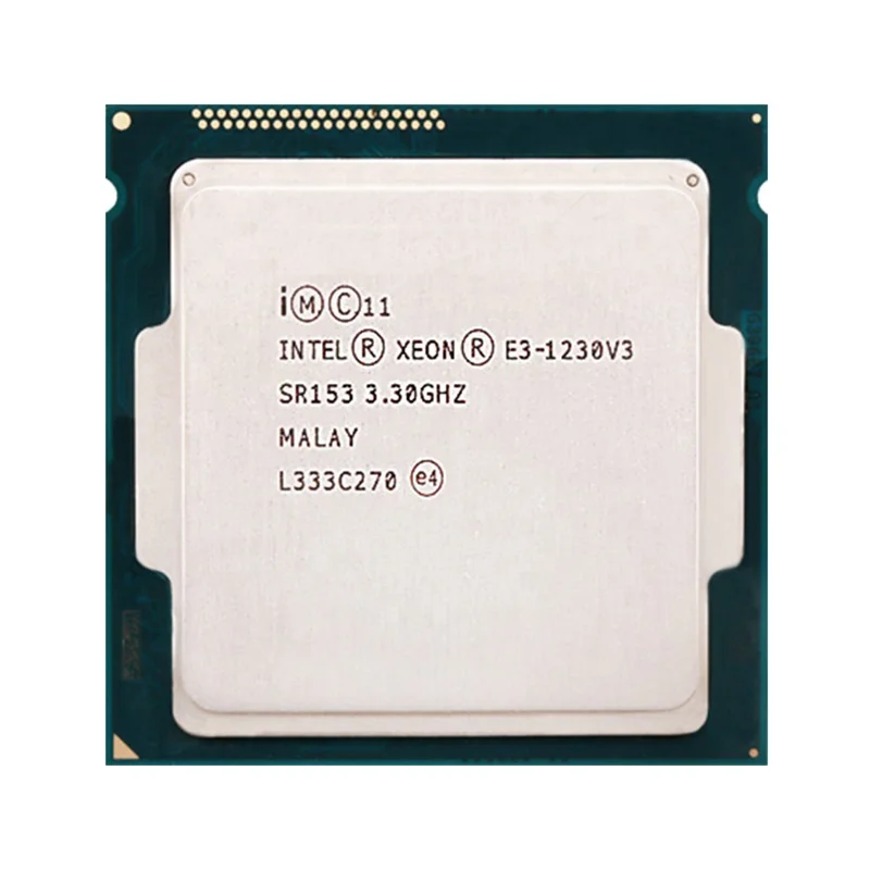 In tel Xeon E3 1225v3 1226v3 1246v3 1245v3 1275V3 1276V3 CPU LGA 1150-pin processor