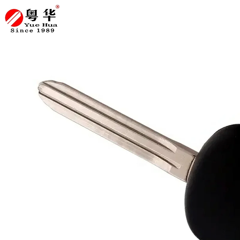 Free Sample TOY43 Brass Blank Car Key Replacement Universal Transponder Car Remote Key Blank For Duplicate Toyota