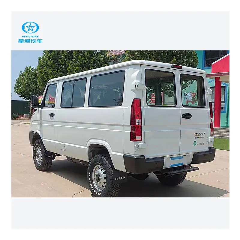 Мини-фургон 5-9 мест 4x4 колесный автобус 4wd турбо 2 5 ручной дизельный небольшой микроавтобус