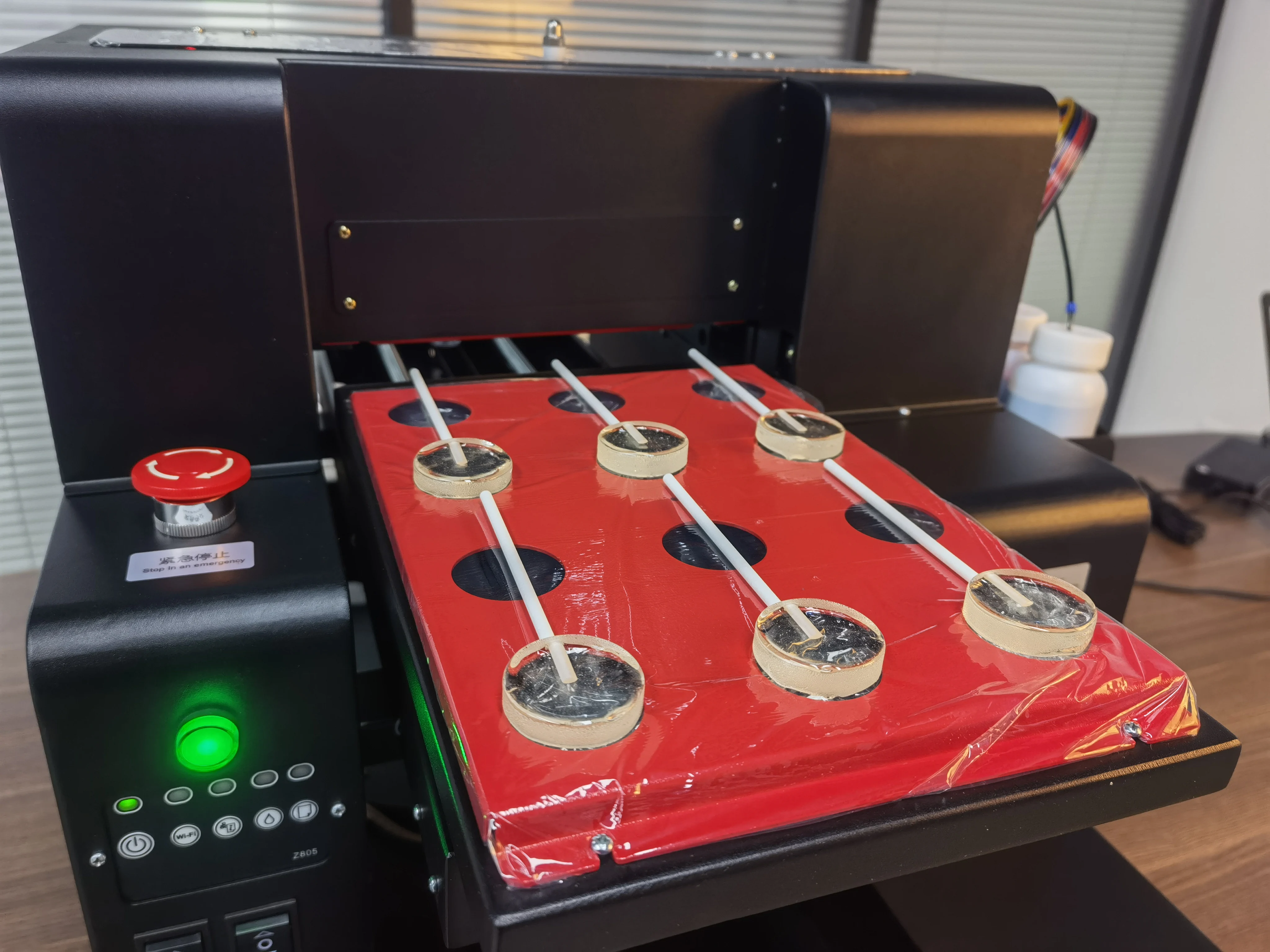 A4 size automatic edible ink food printer for cake  macaroon dragess etc printing