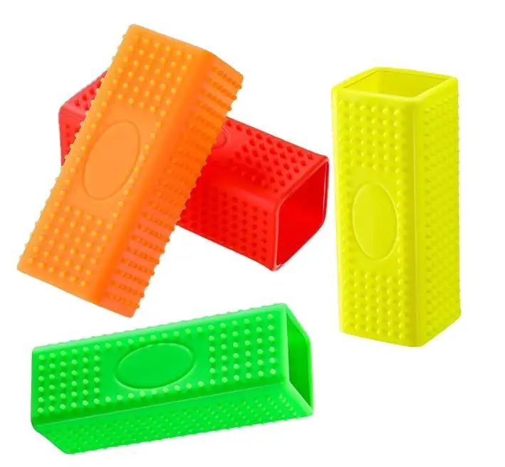 pet dog grooming combing animal fur hair removal dog mini pet hair remover Silicone brush