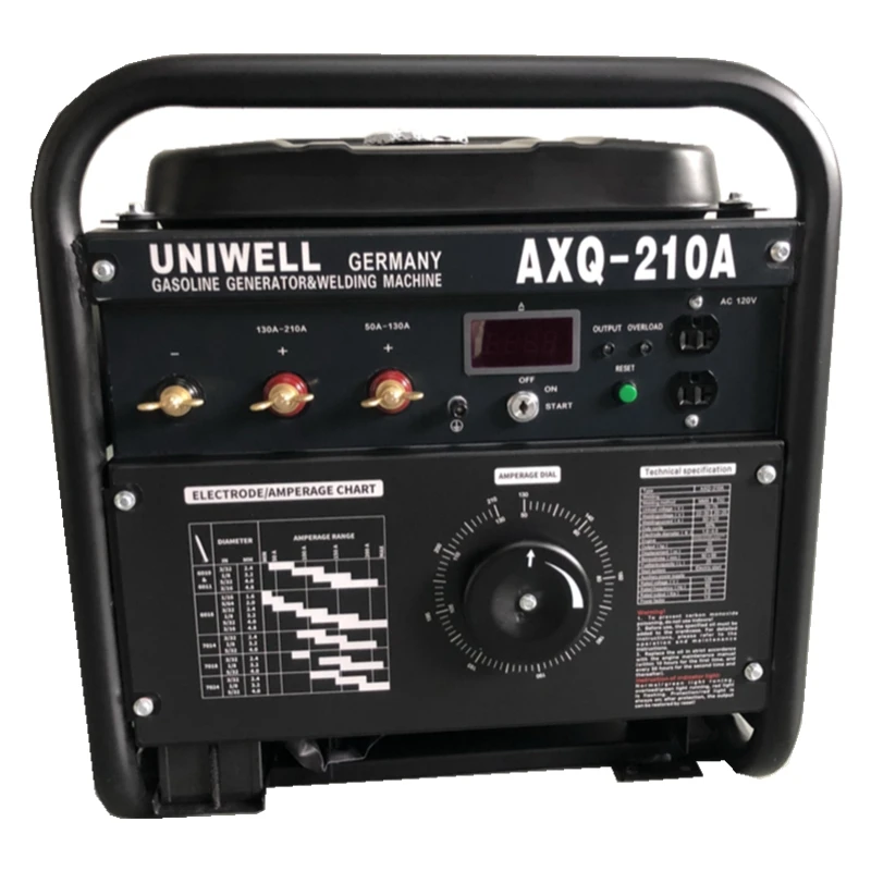 Сварщик генераторный агрегат Tig Ac/Dc 220V 110V бензинового генератора дизельный сварочный аппарат Шанхай sanyu Mma-200 Новый сварочный аппарат Mma