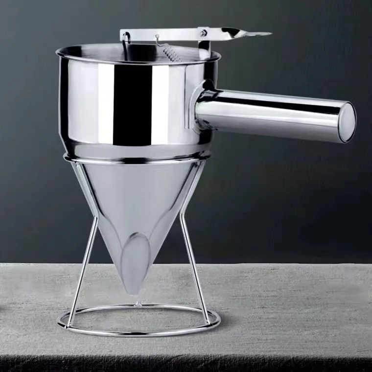 High quality stainless hopper with 17mm hole