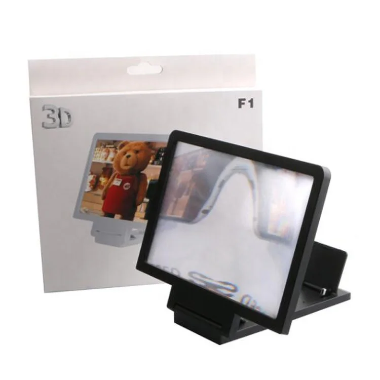 Amazon 2020 Hot Sale Cheap 8 inch Portable 3D Screen Magnifier HD Screen Amplifier