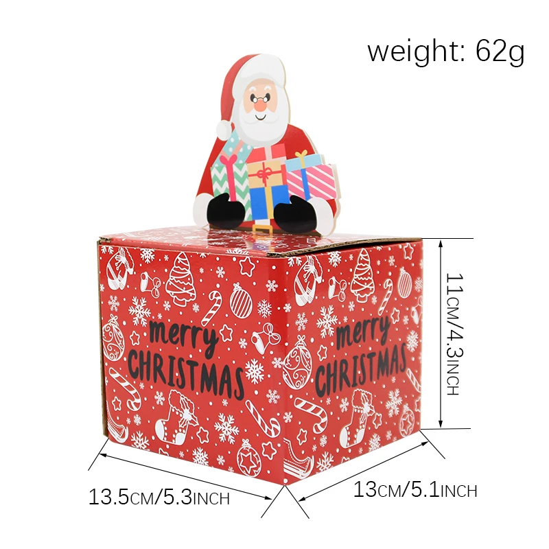 Merry Christmas Funny Christmas Money Holder Best Friend Surprise Set with Pull Cash Gift Money Box Paper Boxes